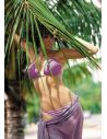 Ženski kupaći kostim Erika M-065 vijolična