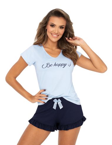 Ženska pižama Be Happy 1/2 Blue